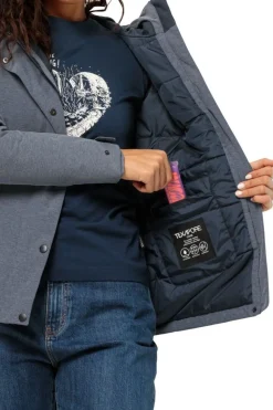 Jack Wolfskin Regenjas Snowy Park  W