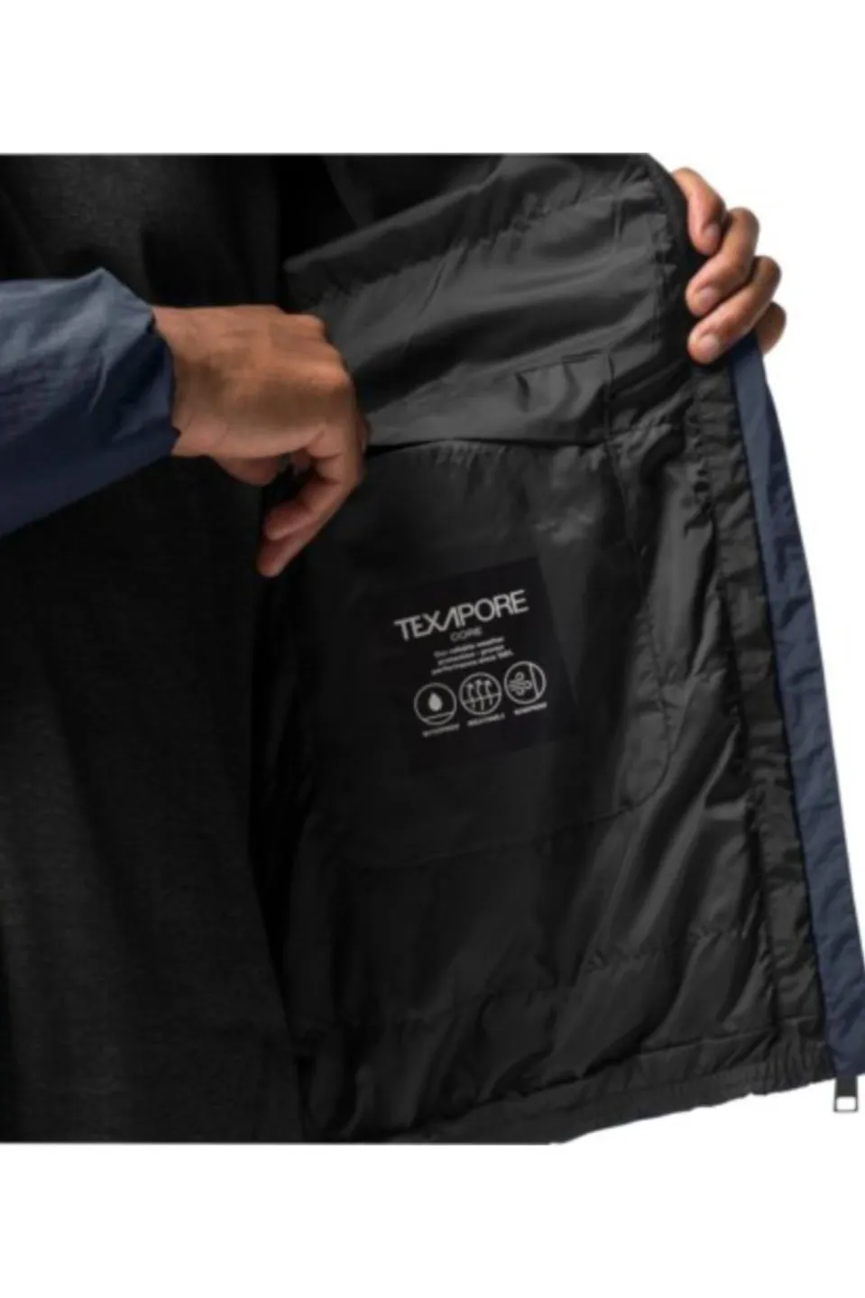 Jack Wolfskin Regenjas Textor