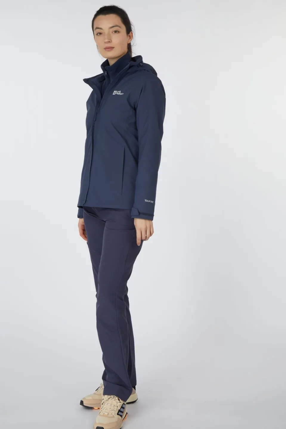 Jack Wolfskin Regenjas Trailtime 2L Jkt W