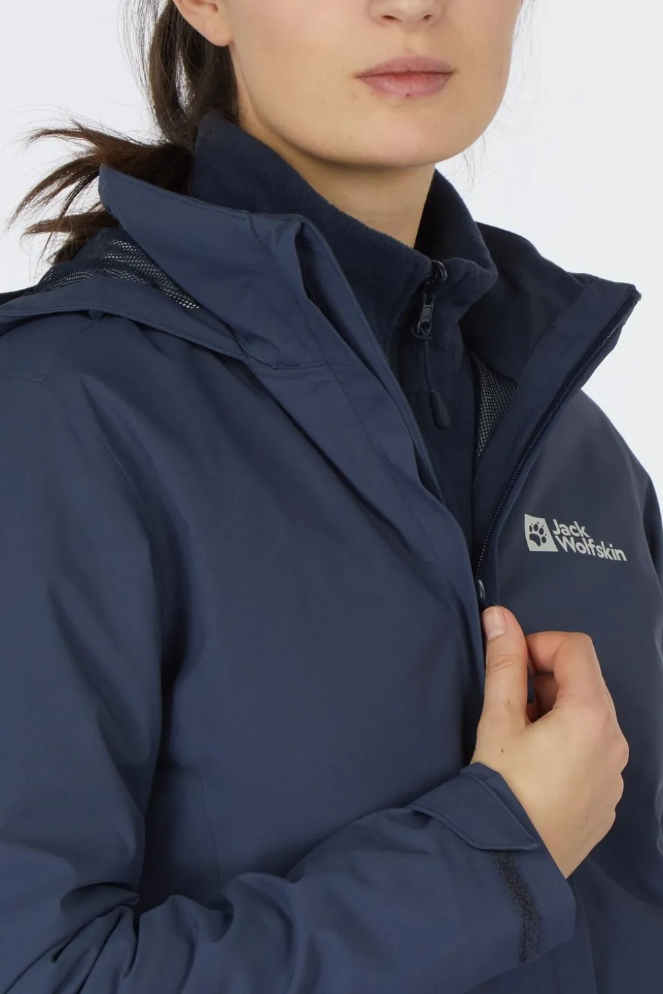 Jack Wolfskin Regenjas Trailtime 2L Jkt W