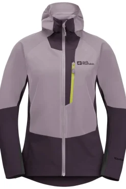 Jack Wolfskin Softshell Jas Alpspitze Hoodie W