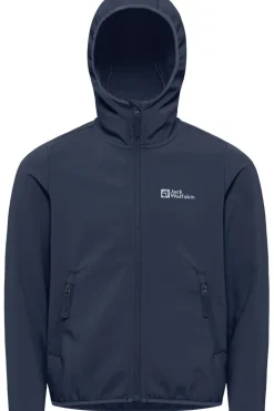 Jack Wolfskin Softshell Jas Fourwinds Jacket Kids