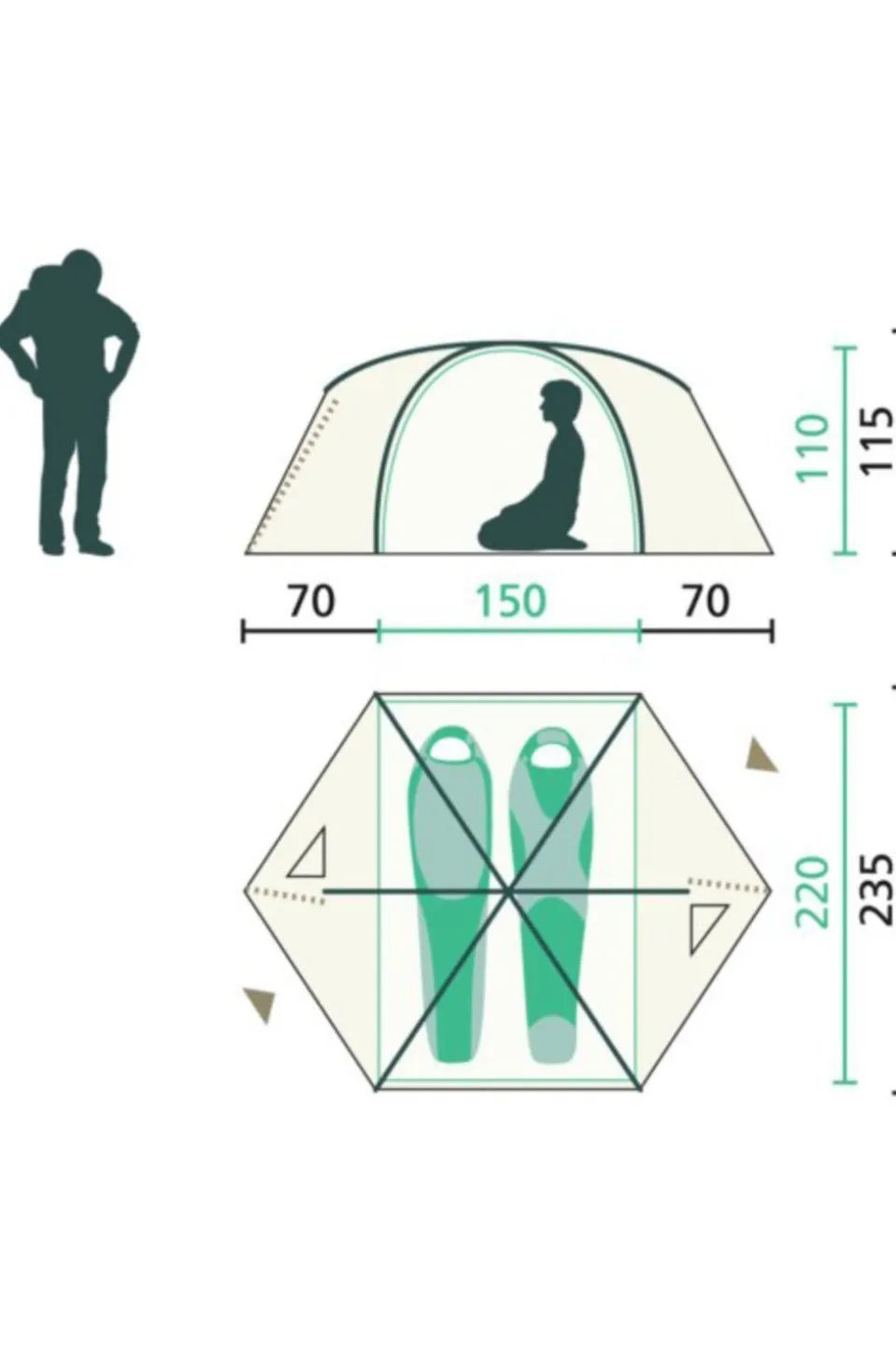 Jack Wolfskin Tent Eclipse II