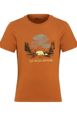 Jack Wolfskin T-Shirt Graphic Cotton T Kids