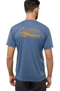 Jack Wolfskin T-Shirt Vonnan Graphic T M