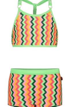 Just Beach Bikini Zigzag Braid