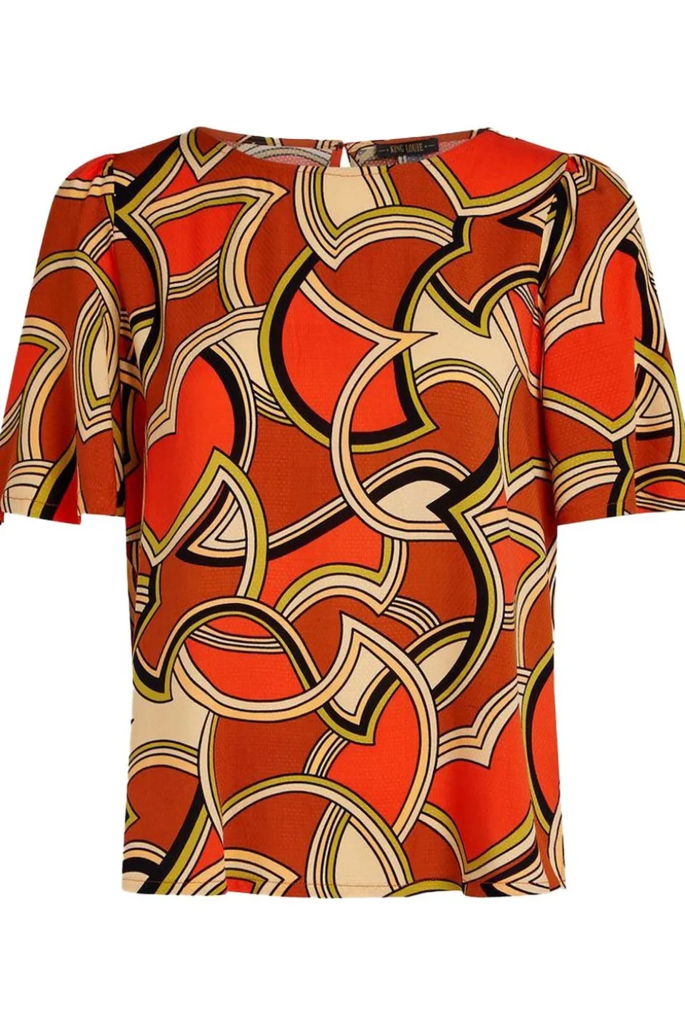 King Louie Blouse Lizzy Top Mellow Dobby