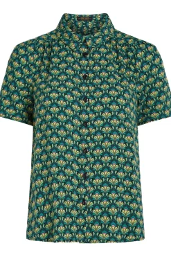 King Louie Hemd Maisie Blouse Toulouse Dobby