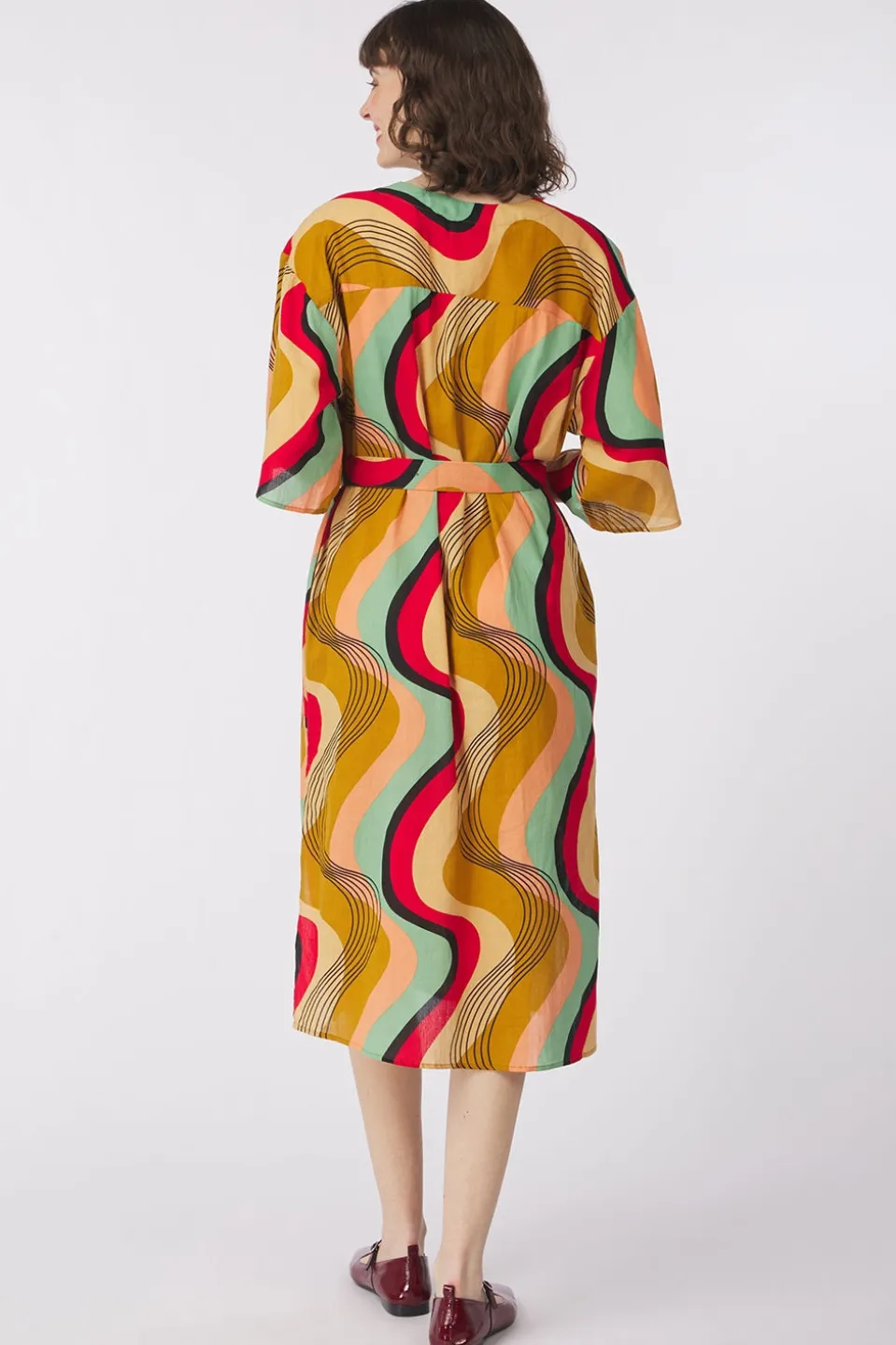 King Louie Jurk Kiki Kaftan Falaise