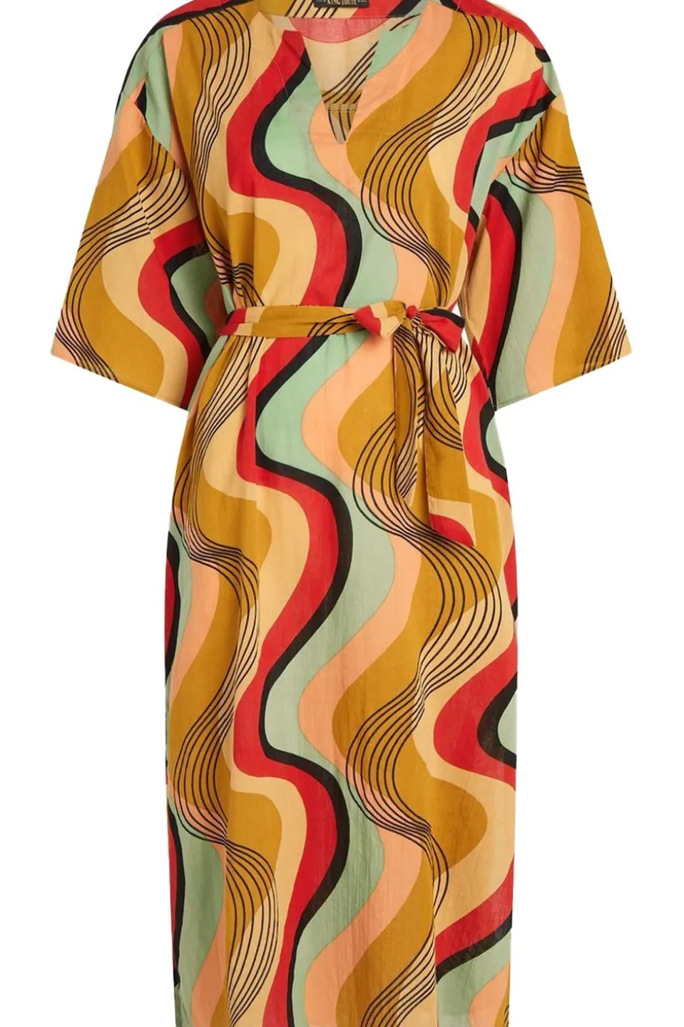 King Louie Jurk Kiki Kaftan Falaise