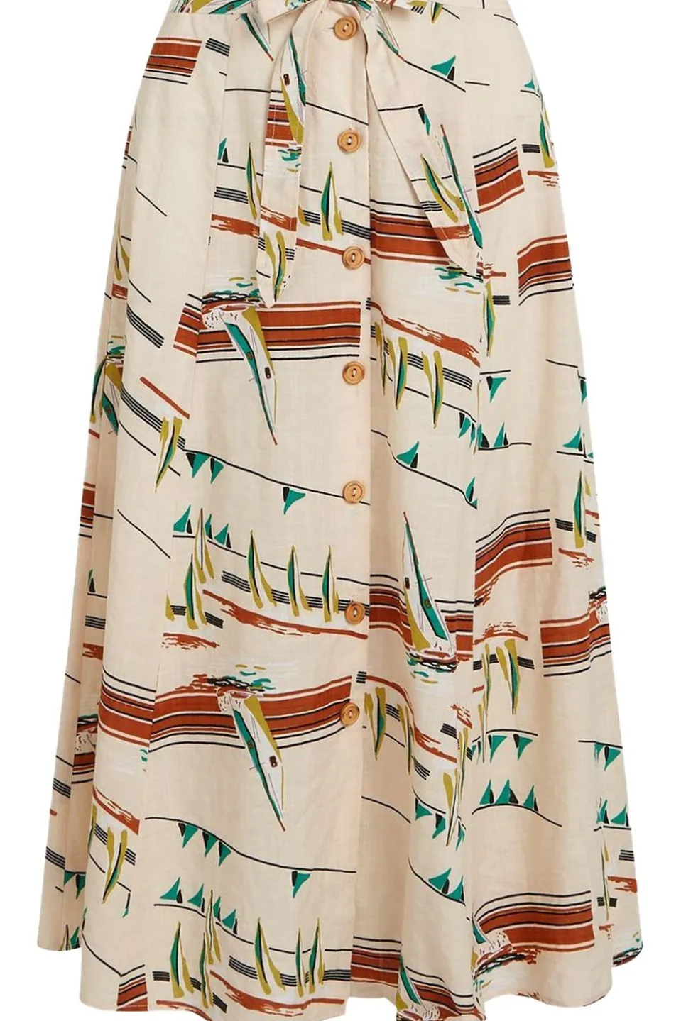 King Louie Rok Judy Midi Skirt Antibes