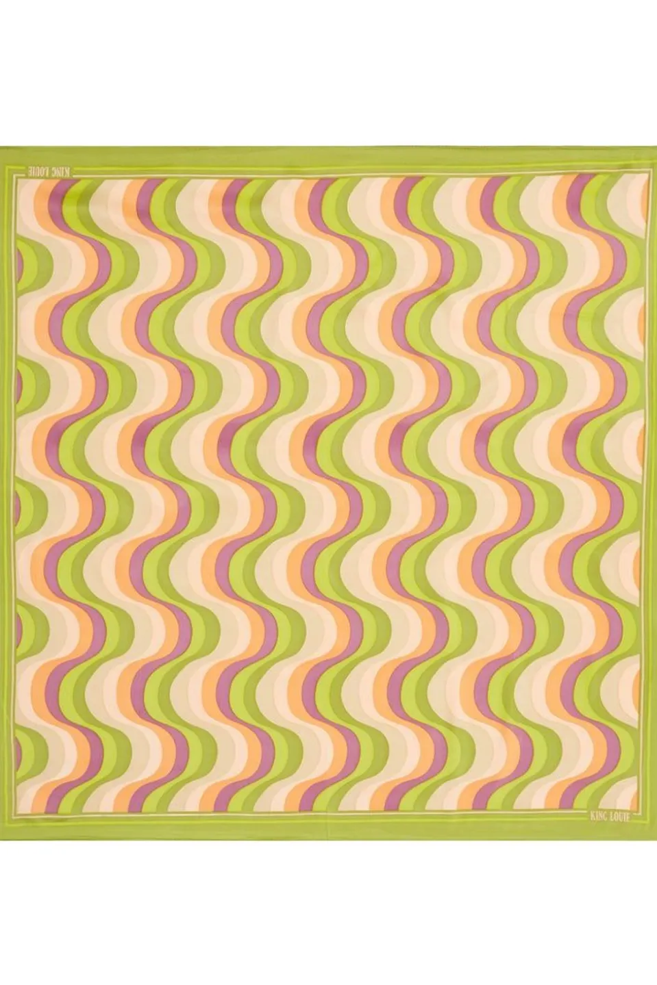 King Louie Sjaal Scarf Satin Jiggy