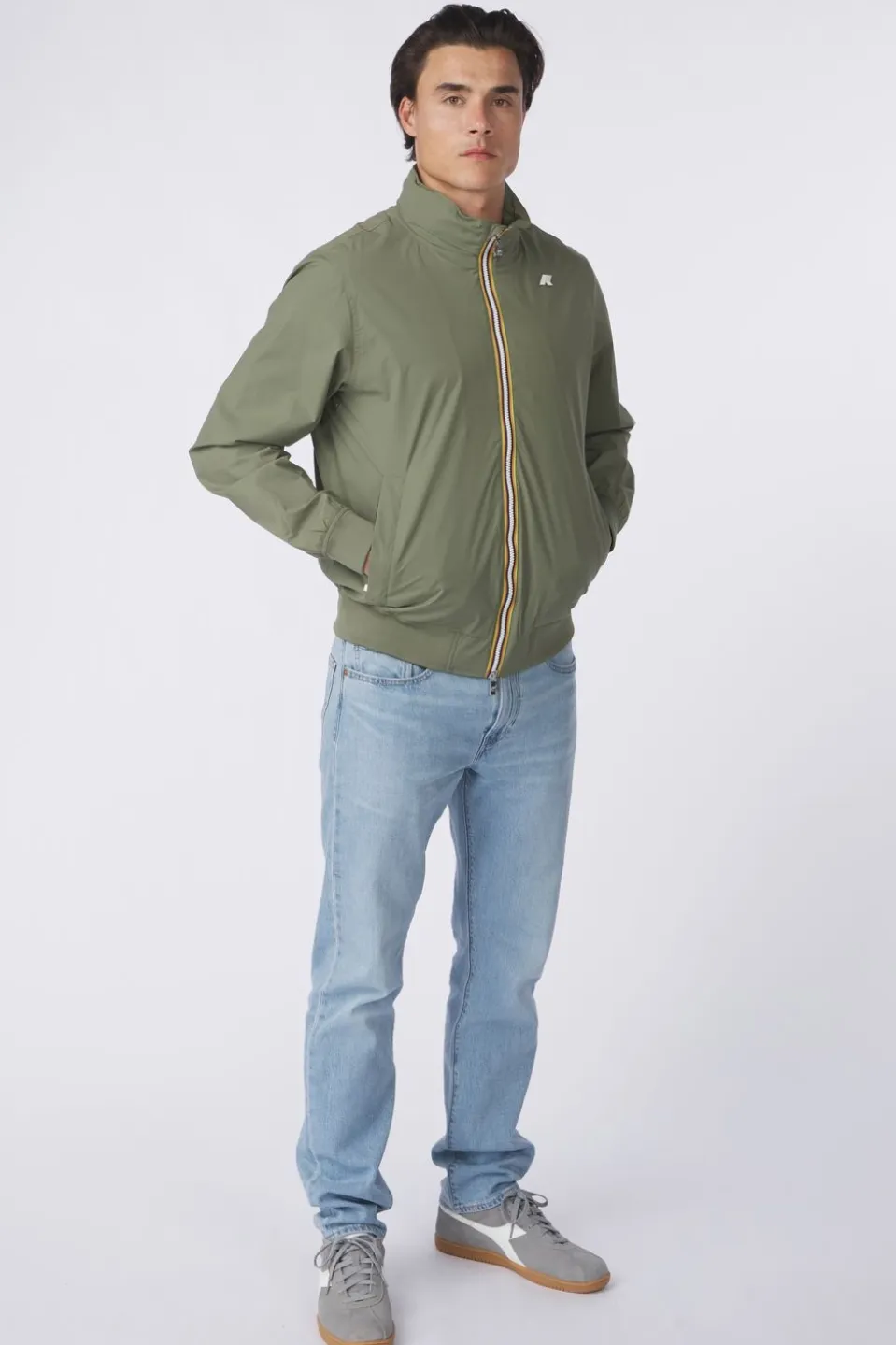 K-Way Jas Amaury Stretch Nylon Jersey