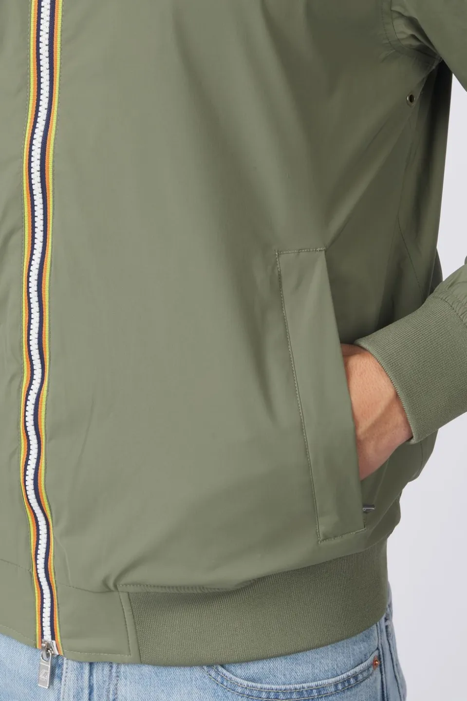 K-Way Jas Amaury Stretch Nylon Jersey