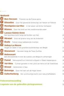 Lannoo Fietsen door de mooiste landschappen van België