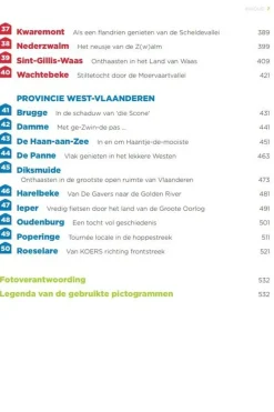 Lannoo Vlaanderen Groot fietsboek