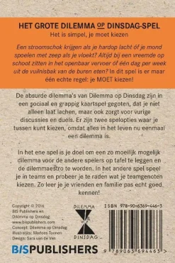 Laurence King Het grote Dilemma op Dinsdag spel