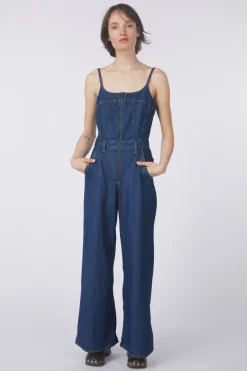 Levi's Jumpsuit Bustier Dark Indigo - Flat Finish
