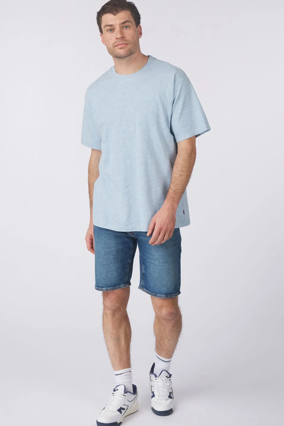 Levi's Short 405 Standard Med Indigo - Worn In