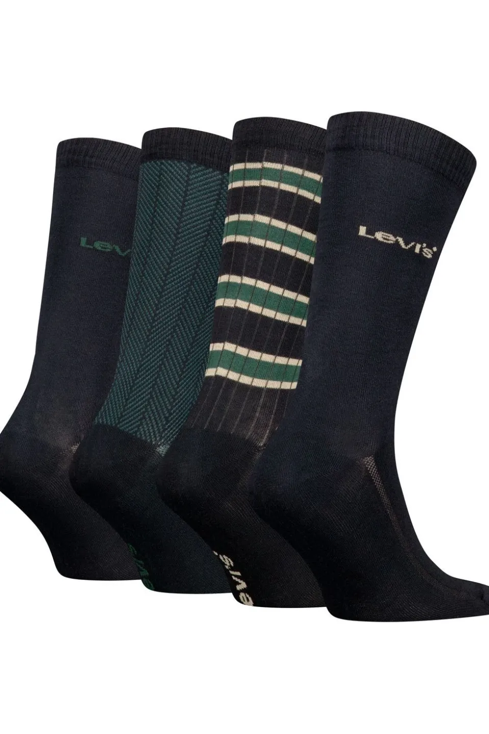 Levi's Sokken Levis Giftbox Reg Cut Stripe 4P