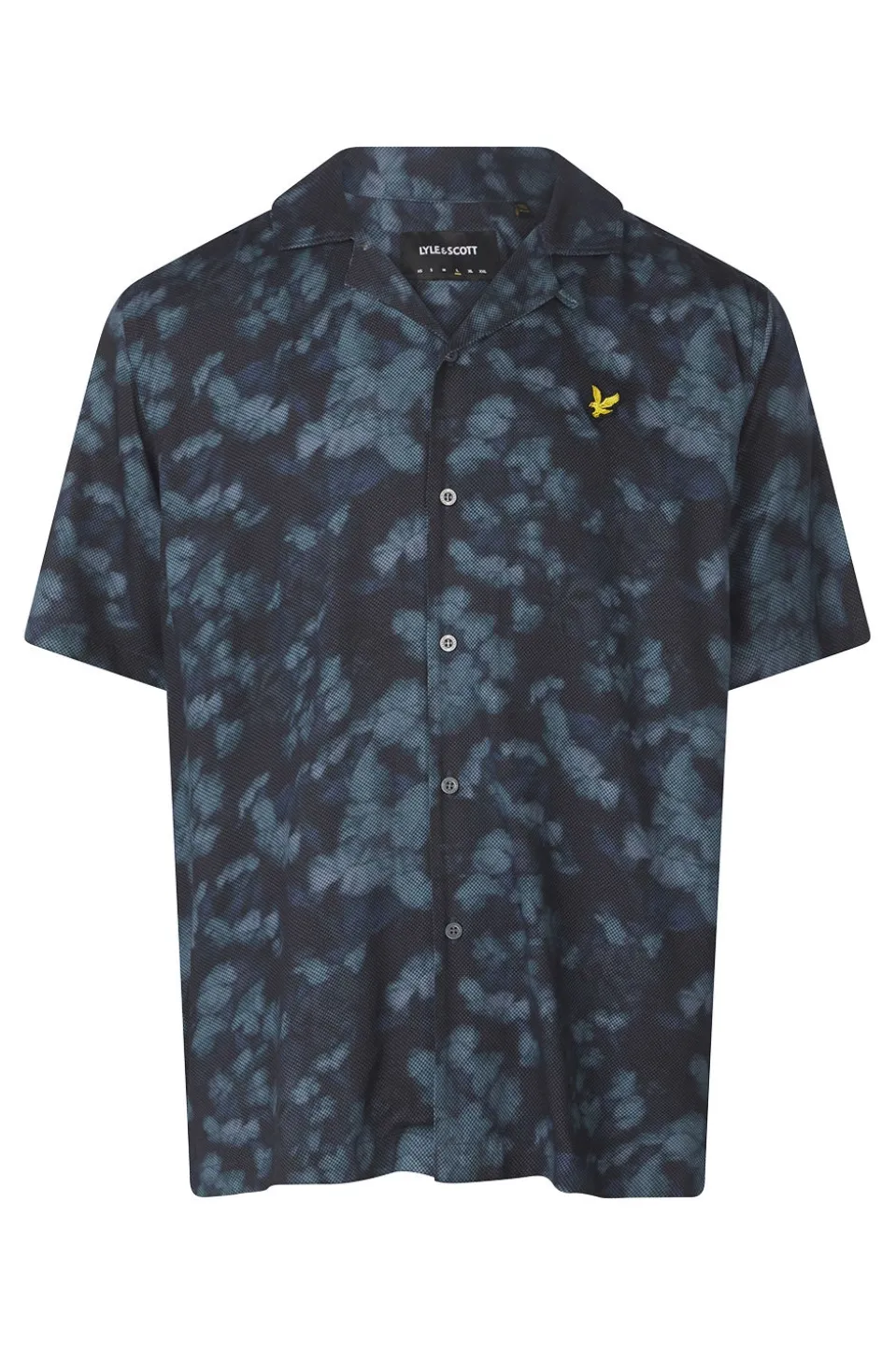 Lyle & Scott Hemd Digital Floral Resort Legacy