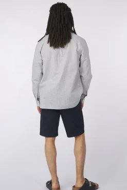 Lyle & Scott Hemd Linen Blend Oxford Legacy