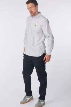 Lyle & Scott Hemd Stripe Oxford Legacy