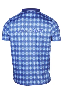 Lyle & Scott Polo Printed Argyle