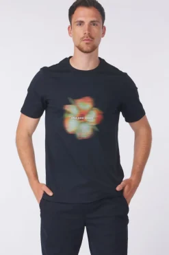 Lyle & Scott T-Shirt Motion Floral Graphic Legacy