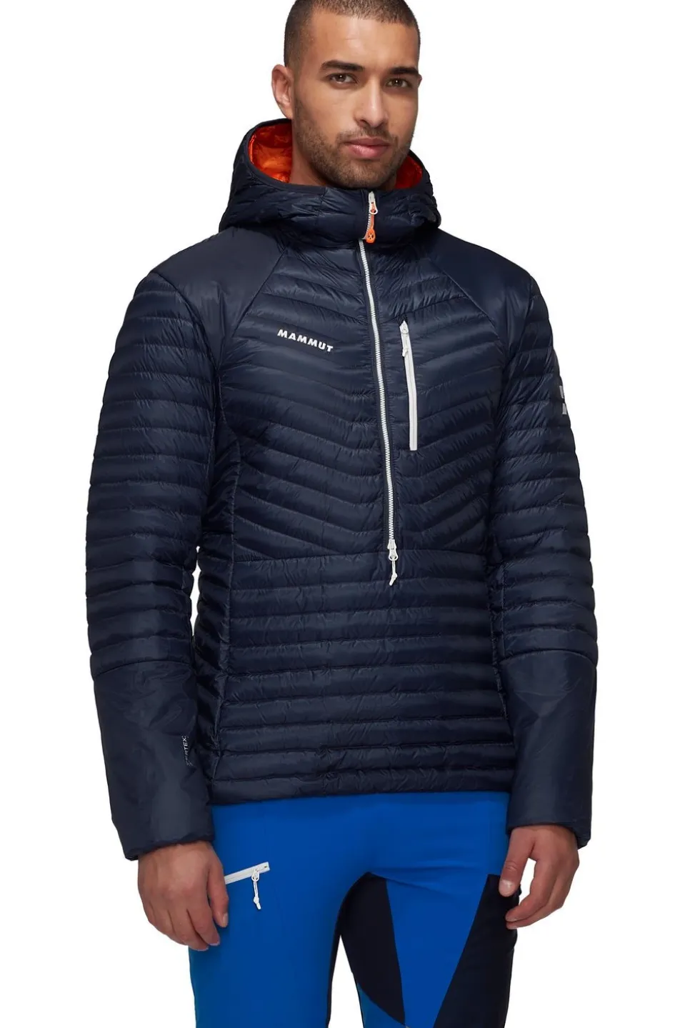 Mammut Donsjas Eiger Speed In Half Zip Hoodie Men