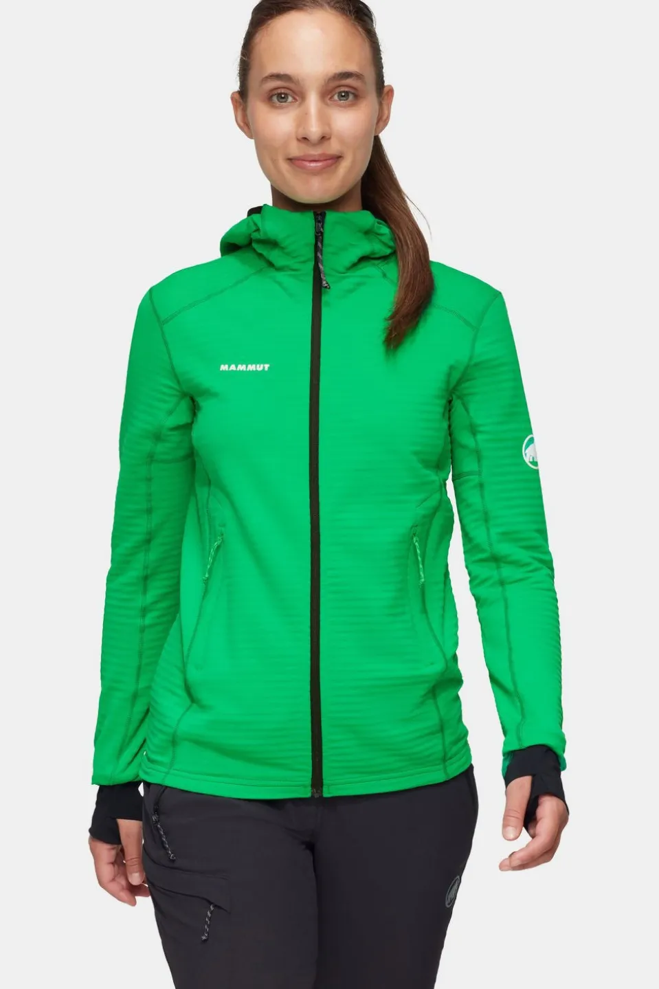 Mammut Fleece Taiss Light Ml Hooded Wms Jacket