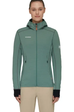 Mammut Fleece Taiss Light Ml Hooded Wms Jacket
