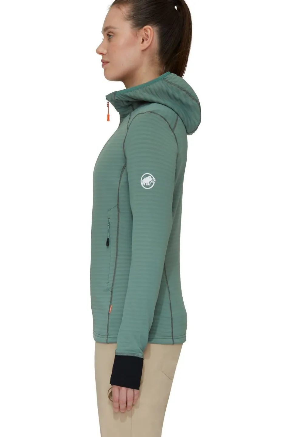 Mammut Fleece Taiss Light Ml Hooded Wms Jacket