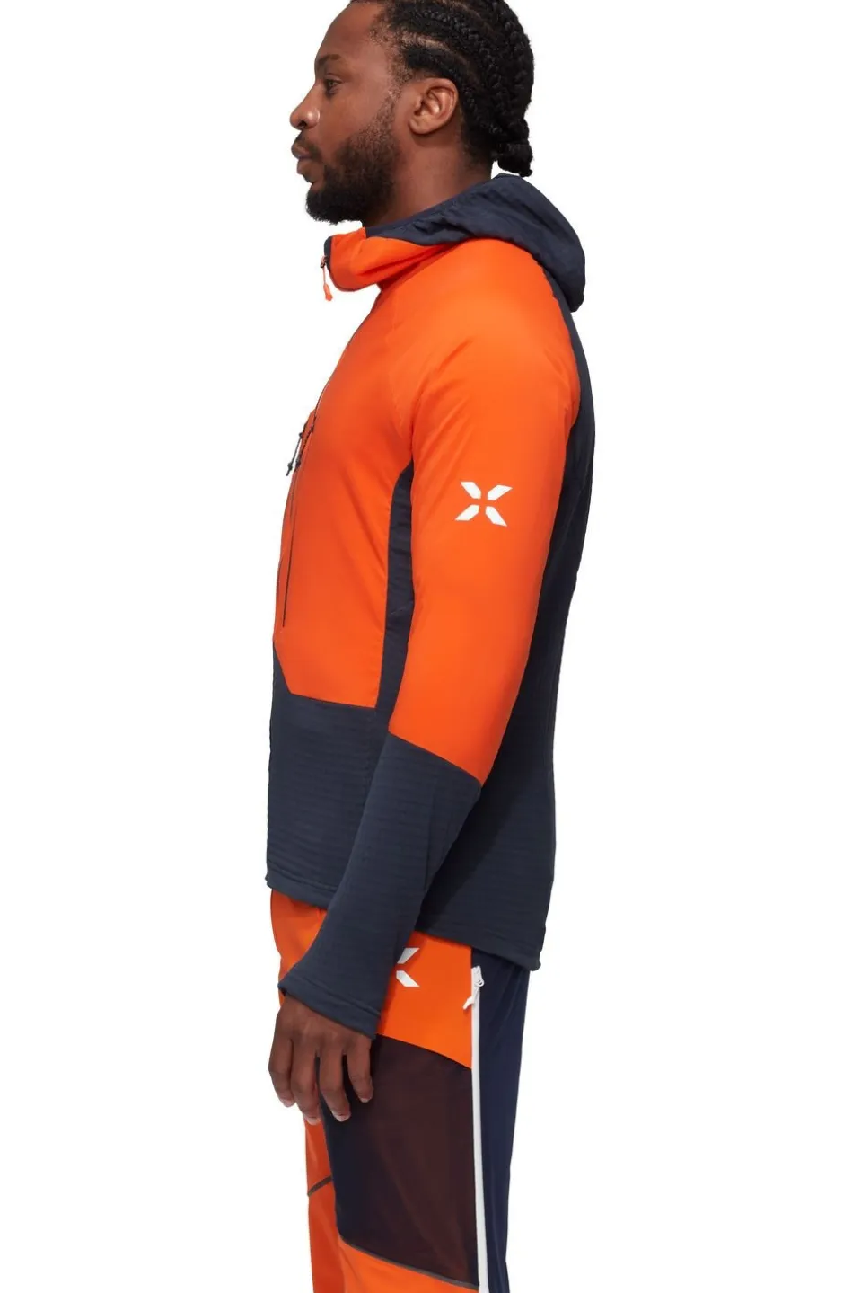 Mammut Softshell Jas Eiger Nordwand Ml Hybrid Hooded Jacket Men