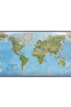 Maps International World environmental gepl. met latjes mi