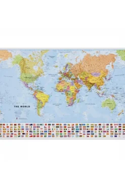 Maps International World pol. plano gepl. mi