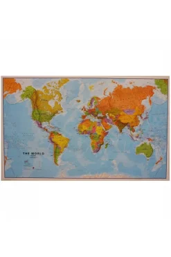 Maps International World pol. plano gepl. mi