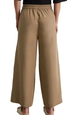 Marc O'Polo Broek Pants, Culotte Style, Elastic Waistband, Seam Pock