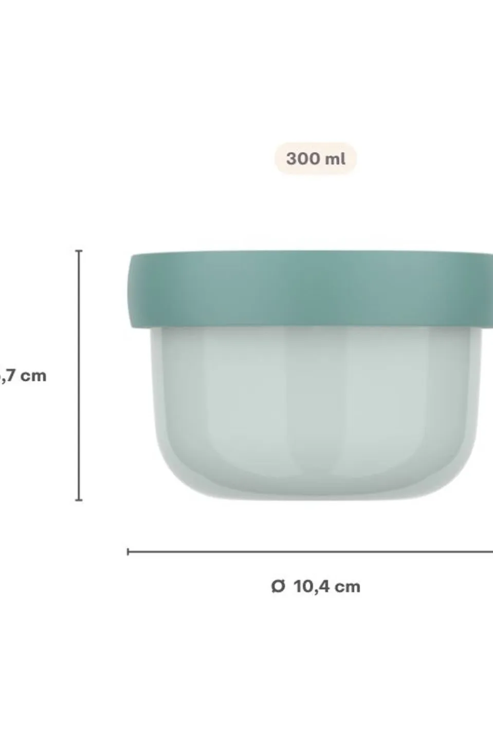 Mepal Lunchbox Fruitbox Campus 300Ml