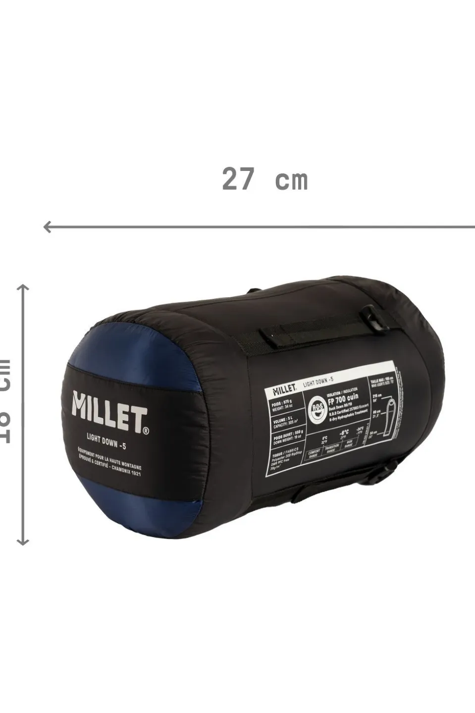 Millet Slaapzak Light Down -5°