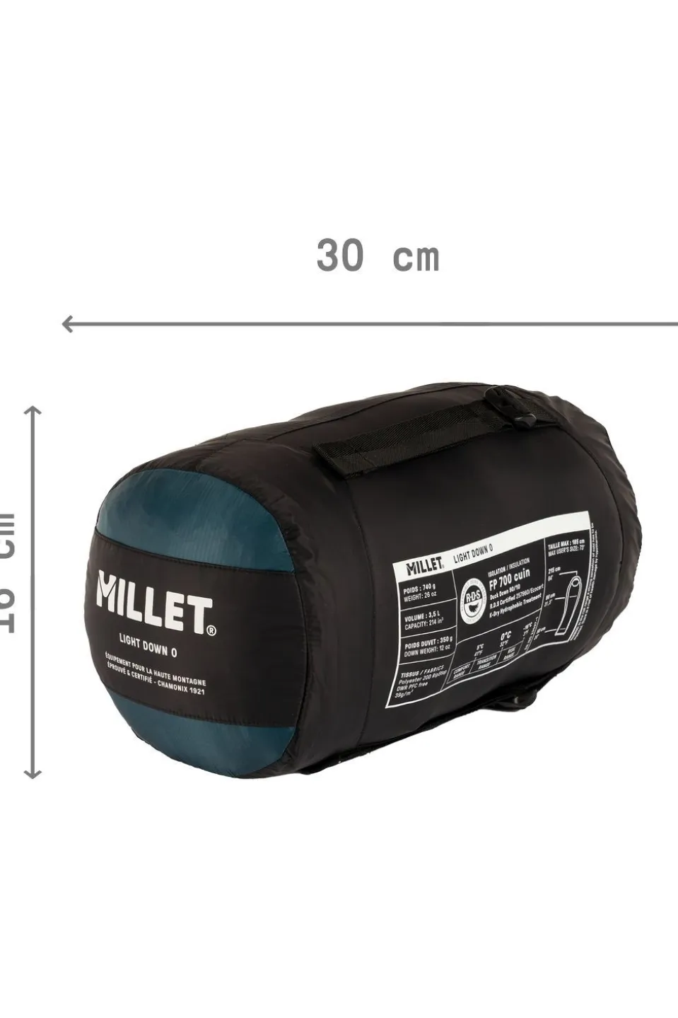 Millet Slaapzak Light Down 0°