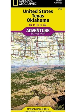 National Geographic USA Texas & Oklahoma adv. ng r/v (r) wp