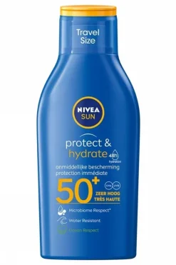 Nivea Zonnebescherming Spf 50+ 100Ml Protect & Hydrate Lotion Travel Size
