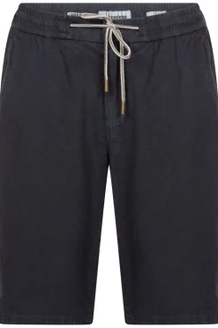 No Excess Short Shorts With Linen Garment Dyed