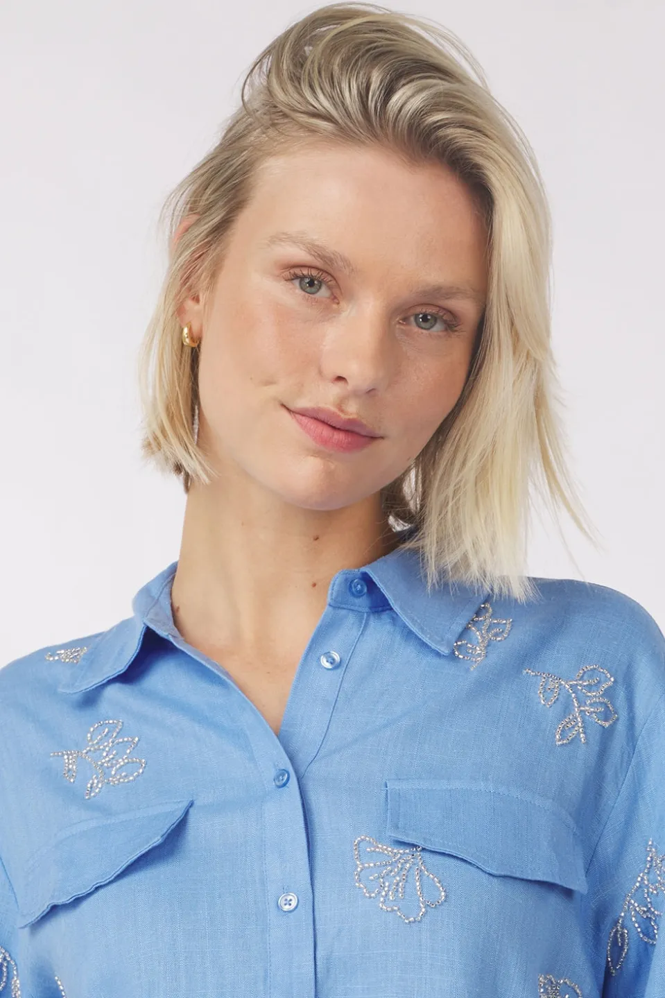 Object Hemd Mika Cropped