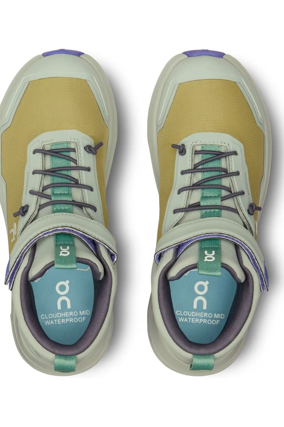On Wandelschoenen Cloudhero Mid Waterproof Kids