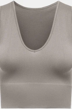 Only Play Sport Bh Onpjaia Life Vn Sl 2-Way Crop Seam Top