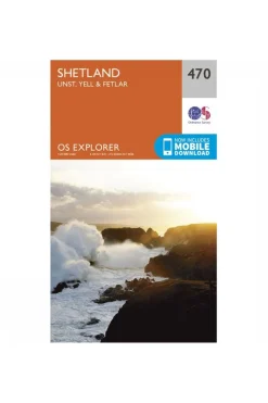 Ordnance Survey Shetland / Unst / Yell / Fetlar exp 470