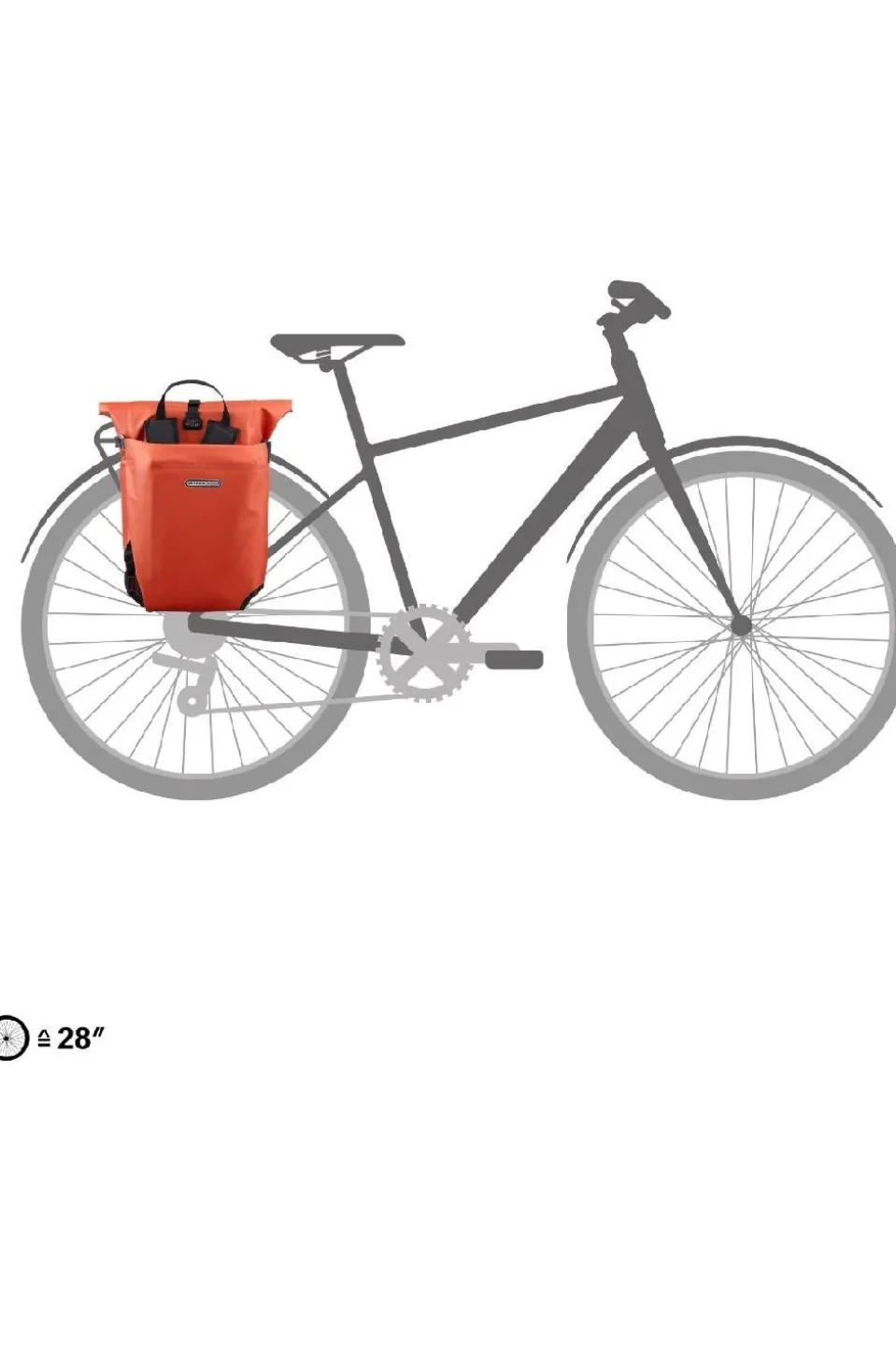 Ortlieb Fietstas Achter Vario Ps Ql2.1 20 L