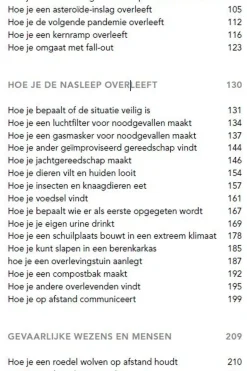 Outdoor Boek Zo Overleef Je De Apocalyps